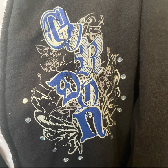 Size Women’s M Jeff Gordon NASCAR Jacket w/ Rhinestones #24 B2 - Picture 3 of 6